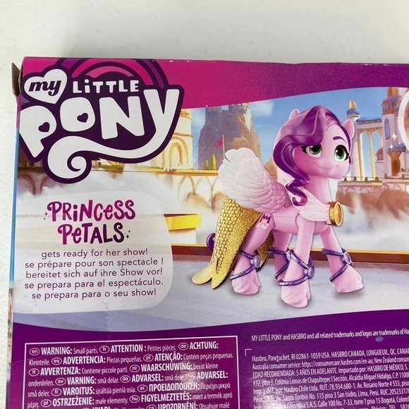 MY Little Pony A New Generation Crystal Adventure Princess Petals 3" New Sealed - Picture 8 of 12